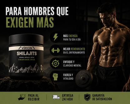 Más energía, fuerza y enfoque natural | VÍRION by Santarux™